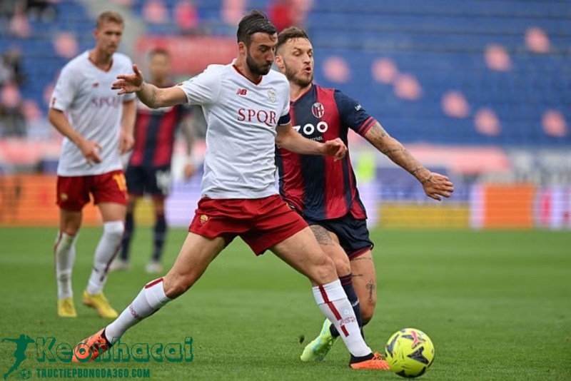 Soi kèo AS Roma vs Bologna - 23h30 ngày 22/04/2024 